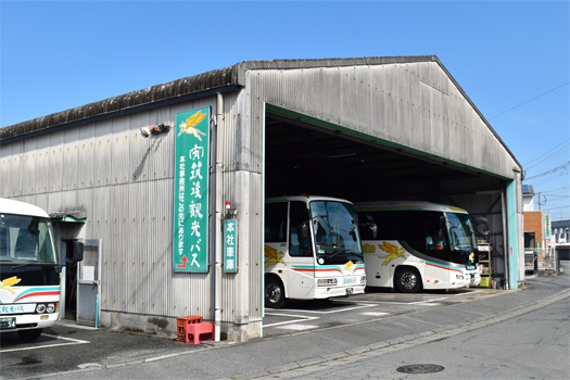 （有）筑後観光バス 本社車庫